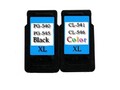 1er/2er Set Druckerpatronen passend für Canon PG-540XL CL-541XL  PG545XL CL546XL