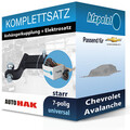 Für Chevrolet Avalanche 00- AUTO HAK Anhängerkupplung starr + 7polig E-Satz FP