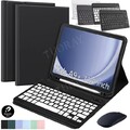 QWERTZ Tastatur Hülle Maus Für Samsung Galaxy Tab A9 Plus 11" Mit Stifthalter DE