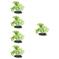  5 Pack Künstliche Pflanzendekoration Gefälschte Für Fischtank Aquarium