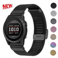 Milanese Metall Armband für Garmin Fenix 8 7 7X Solar 6 6X Pro 5 5X Quick Fit DE