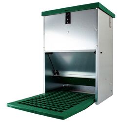 Feedomatic automatischer Futtertrog 12 kg - Futterautomat mit Trittklappe
