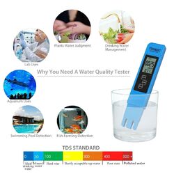 PH Wert Wasser Messgerät Digital Messer Tester Aquarium Pool Prüfer PH 0-14
