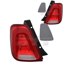 TYC Rückleuchte Heckleuchte Set links rechts passend für Fiat 500 312_