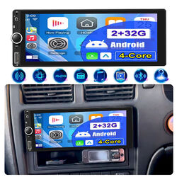 Wireless Apple Carplay Android Auto Autoradio 1 DIN Mit 6,86" USB AUX Bluetooth