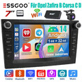 Für Opel Astra H Vectra Corsa C D Zafira B Android14 Autoradio NAVI Carplay DAB+
