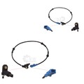 2x Sensor Raddrehzahl hinten links rechts für Peugeot 206 CC 2D 2A/C 2E/K