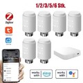 ! Tuya ZigBee3.0 Smartes Heizkörper-Thermostat Valve Programm Alexa Google Home$