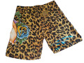 CHRISTIAN AUDIGIER Vintage Designer Herren Badehose Badeshorts Leopard Y2K 38 XL