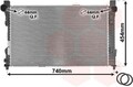 VAN WEZEL 30002338 Kühler Wasserkühler Motorkühler