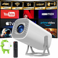 2025 NEU Beamer Projektor 4K UHD WiFi Bluetooth Android TV Heimkino Mini Tragbar
