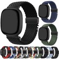 Nylon Loop Armband Für Fitbit Versa 4/Versa 3 Sense 2/ Sense Ersatz Uhrenarmband