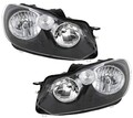 Scheinwerfer für VW Golf 6 2008-2016 VI Halogen H7 H15 links + rechts Set