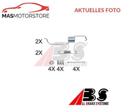 BREMSBACKEN ZUBEHÖRSATZ TROMMELBREMSE HINTEN ABS 0825Q P NEU OE QUALITÄT