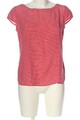 ZERO Schlupf-Bluse Damen Bluse Gr. DE 34 rot-weiß Casual-Look