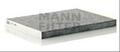 1x Original MANN-FILTER CUK 1936 Filter, Innenraumluft