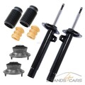 ATEC 2x STOßDÄMPFER VORNE+DOMLAGER+PROTECTION-KIT FÜR BMW 3-ER E46 316-320 98-01