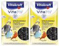 2x 10g (20g) Vitakraft Sittiche Sittich Wellensittiche Vita Fit Vogelkohle