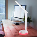 Tischlampe Schreibtischlampe Tischleuchte Farbwechsel LED Leselampe USB H 50cm 