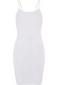 Urban Classics Ladies Stretch Jersey Slim Dress Frauen Kurzes Kleid weiß