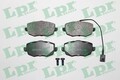 LPR 05P1336 Bremsbelagsatz, Scheibenbremse für LANCIA Bremsanlage