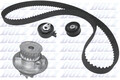 Wasserpumpe + Zahnriemensatz DOLZ KD081 für CC COMBO CORSA A05 T98 OPEL ZAFIRA