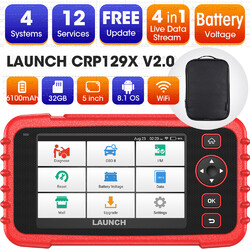 2025 Launch CRP129X Elite V2.0 Auto Diagnosegerät OBD2 Scanner + 12 Funktionen