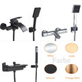 Badewannenarmatur set wasserfall Wasserhahn Badewanne Mischbatterie mit Brause