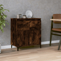 Tidyard Sideboard Kommode mit 2 Schubladen und 2 Fächer mit Türen Anrichte K2A0