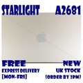 Für MacBook Air 13,6" A2681 EMC 4074 LCD Bildschirmbaugruppe 2022 Starlight