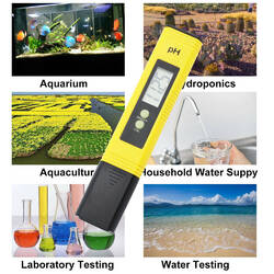 LCD Digital PH Wert Tester Wassertester Messgerät Meter Prüfer für Aquarium TD