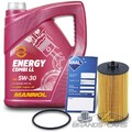 ATEC ÖLFILTER +5l 5W-30 FÜR CHEVROLET OPEL ADAM ASTRA H J CORSA D E MOKKA ZAFIRA
