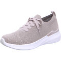 Ara Damen Sneaker,Halbschuhe,Wechselfußbett,Weite H,Oyster,Gr.  41