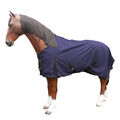 Regendecke Rain Fleece blau Outdoor Tournout Weidedecke