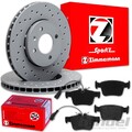 Zimmermann SPORT BREMSSCHEIBEN 320mm + BELÄGE HINTEN passend für ALFA GIULIA 952