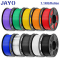 JAYO PLA Matt PLA+ PETG SILK TPU 3D Drucker Filament 1,1KG 1,75mm 650G Schwarz