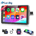 10.1 Zoll Android 13 Autoradio 1 DIN mit Apple Carplay GPS Navi WiFi USB RDS+Kam
