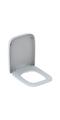 Geberit WC-Sitz RENOVA PLAN eckiges Design mit Absenkautomatik weiß