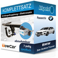 TOWCAR Anhängekupplung abnehmbar und E-Satz für BMW 2er Active Tourer 2013-2021
