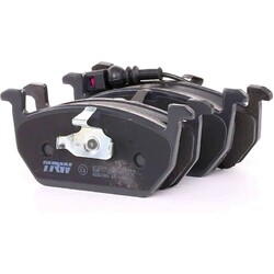 1x ORIGINAL® Trw GDB2080 Bremsbelagsatz, Scheibenbremse Vorne, inkl.