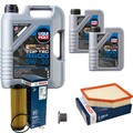BOSCH Inspektionspake 7 L LIQUI MOLY Top Tec 4600 5W-30 für BMW 5er Touring G31