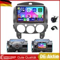 4+64GB 8CORE Carplay Android 13.0 Autoradio GPS Navi DSP Für Mazda 2 2007-2013