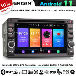 Android 11 Doppel DIN Autoradio GPS NAVI für NISSAN 4G DVD WiFi DAB+ CarPlay SWC
