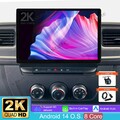 DAB+ Android 14 CarPlay Autoradio GPS FM Für Renault Master Opel Movano B Nissan