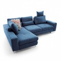 Schlafsofa Ecksofa Sofa Polster Wohnzimmer Textl Sitz Garnitur Funktions Couch