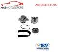 ZAHNRIEMEN-SATZ KIT SET + WASSERPUMPE GRAF KP959-1 P FÜR ALFA ROMEO 159 1.8 MPI