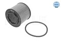 Ölfilter MEYLE 100 322 0007 Filtereinsatz für VW POLO (9N) für SKODA FABIA (6Y2)