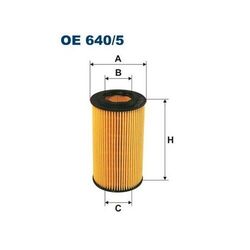 1x Ölfilter FILTRON OE 640/5 passend für CHRYSLER MERCEDES-BENZ