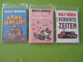 Ralf König 3 Bände : ABBA HALLO, Vervirte Zeiten, Harter Psücharter Egmont