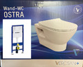 Geberit Duofix Vorwandelement Komplettset + Wand-WC Ostra* Spülrandlos  WC Sitz